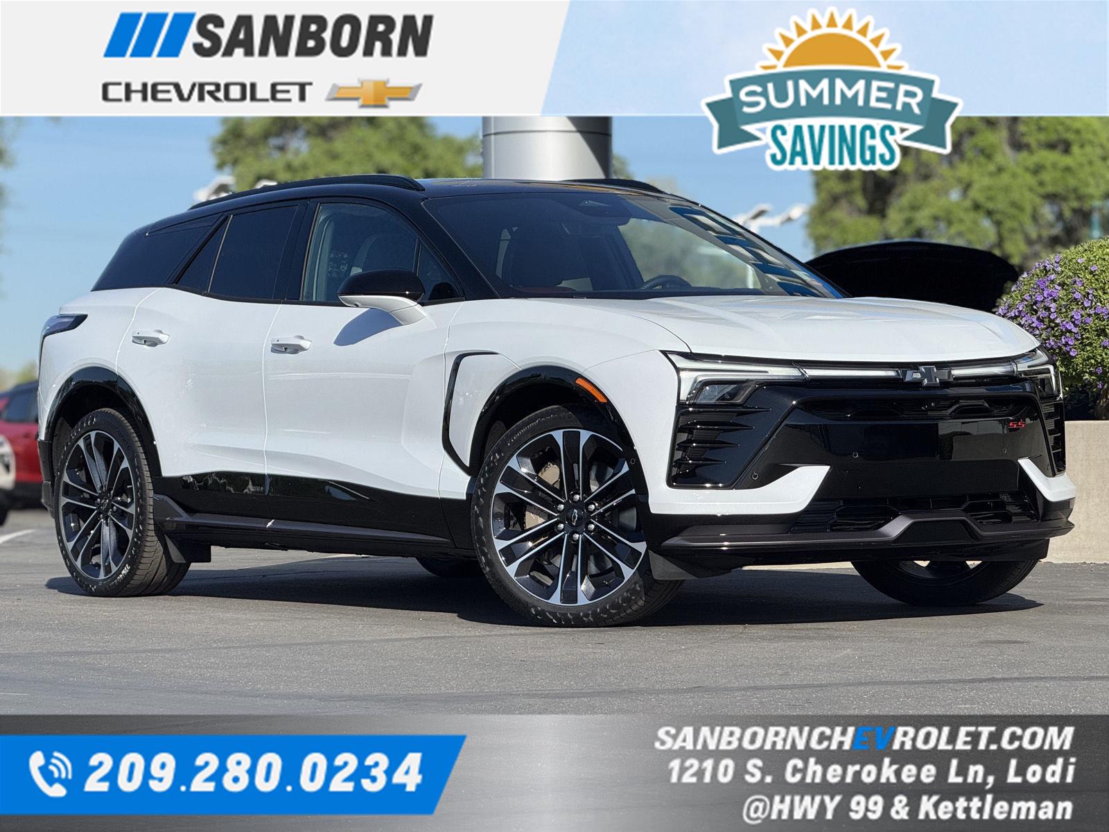 Polar White Tricoat 2026 Chevrolet Blazer EV SS eAWD SUV / Crossover All-Wheel Drive Automatic
