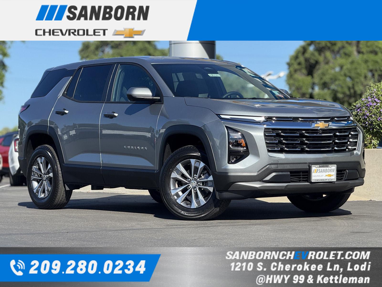 Sterling Gray Metallic 2026 Chevrolet Equinox LT FWD SUV / Crossover Front-Wheel Drive Continuously Variable Transmission