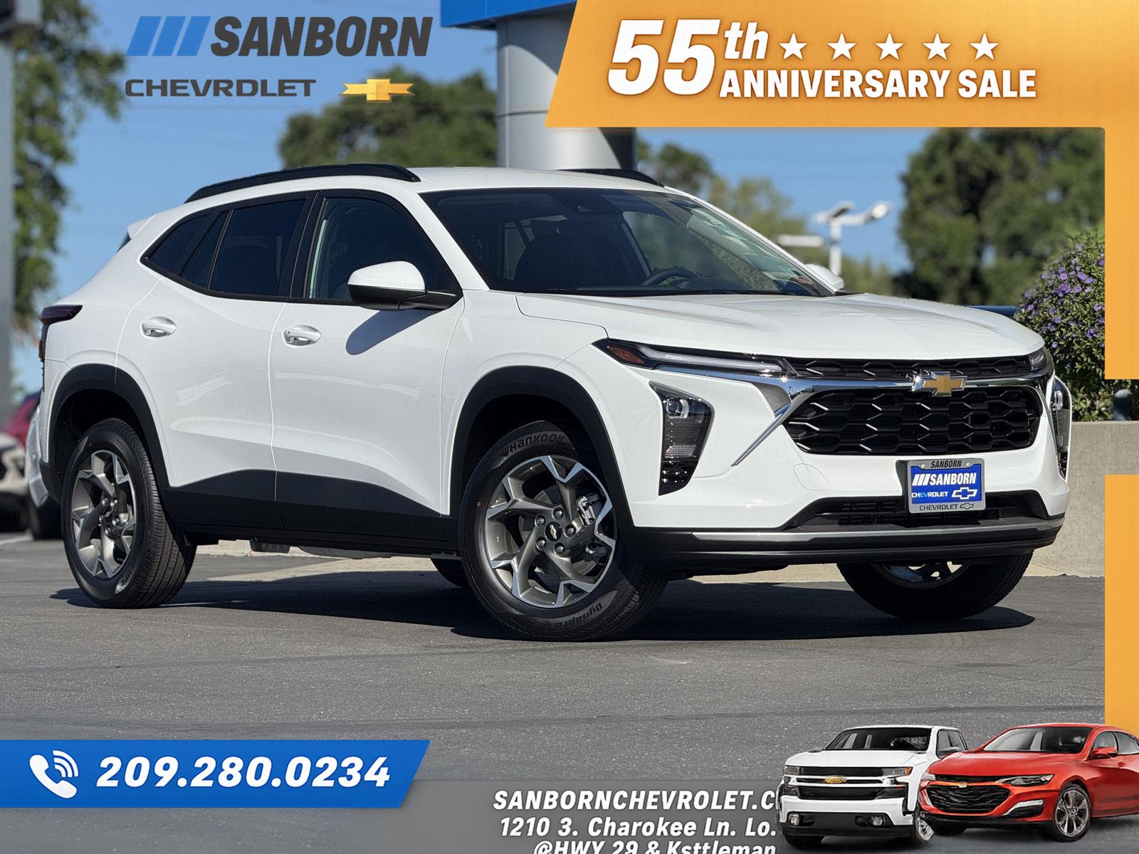 Summit White 2026 Chevrolet Trax SUV / Crossover Front-Wheel Drive 6-Speed Automatic
