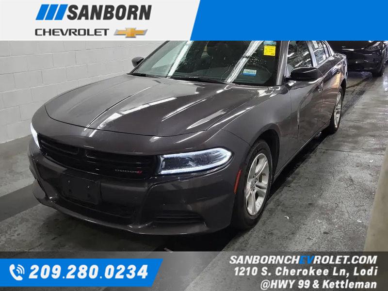 Gray (Granite Pearlcoat) 2023 Dodge Charger SXT RWD Sedan Rear-Wheel Drive 8-Speed Automatic