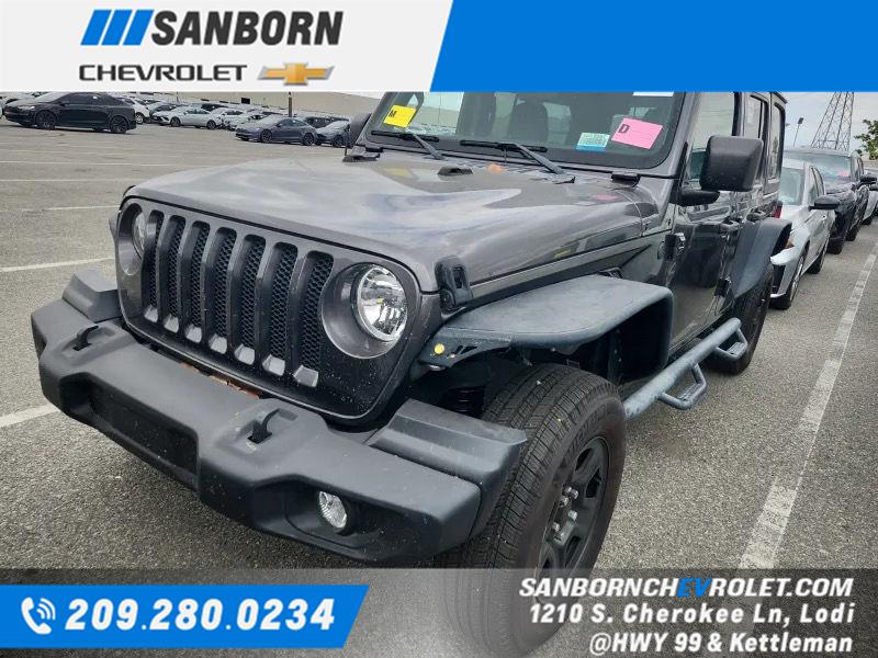 Gray (Granite Crystal Metallic Clearcoat) 2022 Jeep Wrangler SUV / Crossover Four-Wheel Drive 8-Speed Automatic
