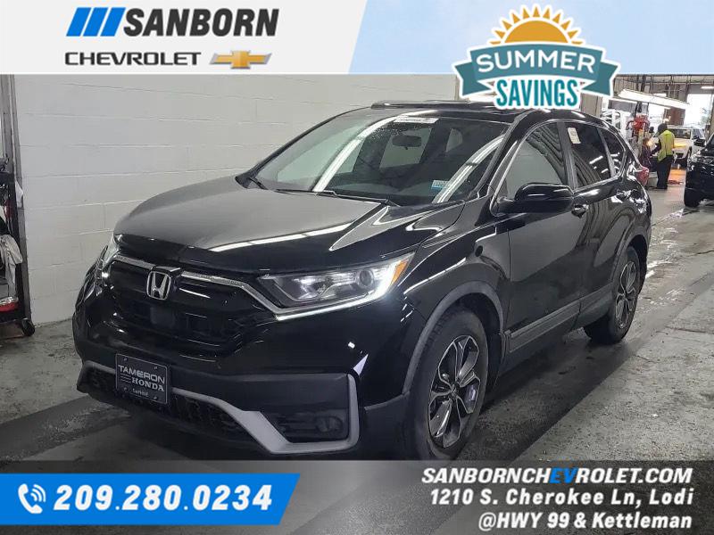 Crystal Black Pearl 2020 Honda CR-V EX FWD SUV / Crossover Front-Wheel Drive Continuously Variable Transmission
