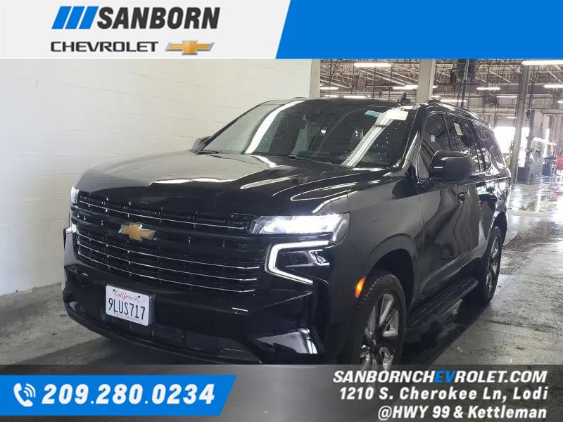 Black 2021 Chevrolet Tahoe LT 4WD SUV / Crossover Four-Wheel Drive Automatic