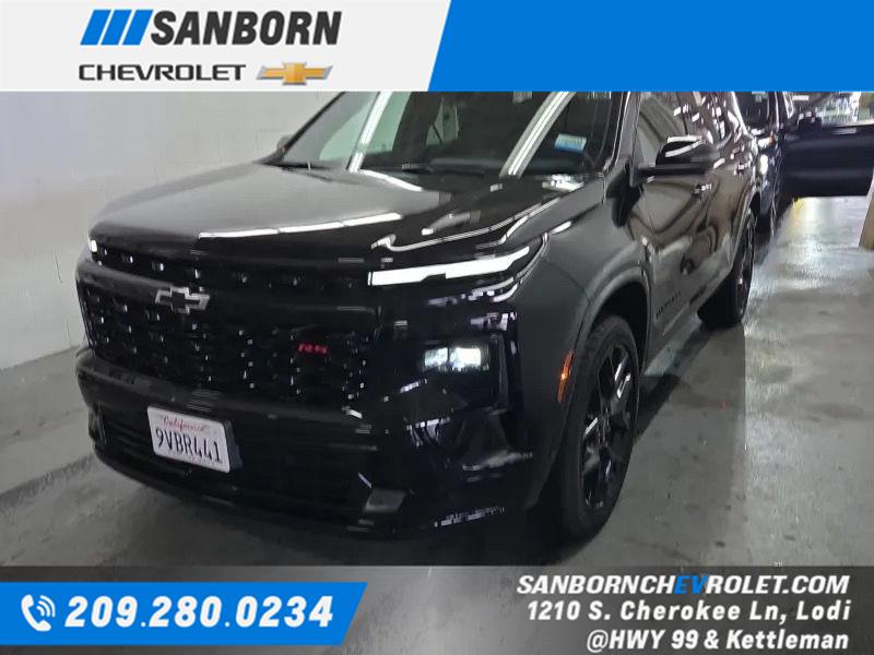 Mosaic Black Metallic 2026 Chevrolet Traverse SUV / Crossover Front-Wheel Drive 8-Speed Automatic