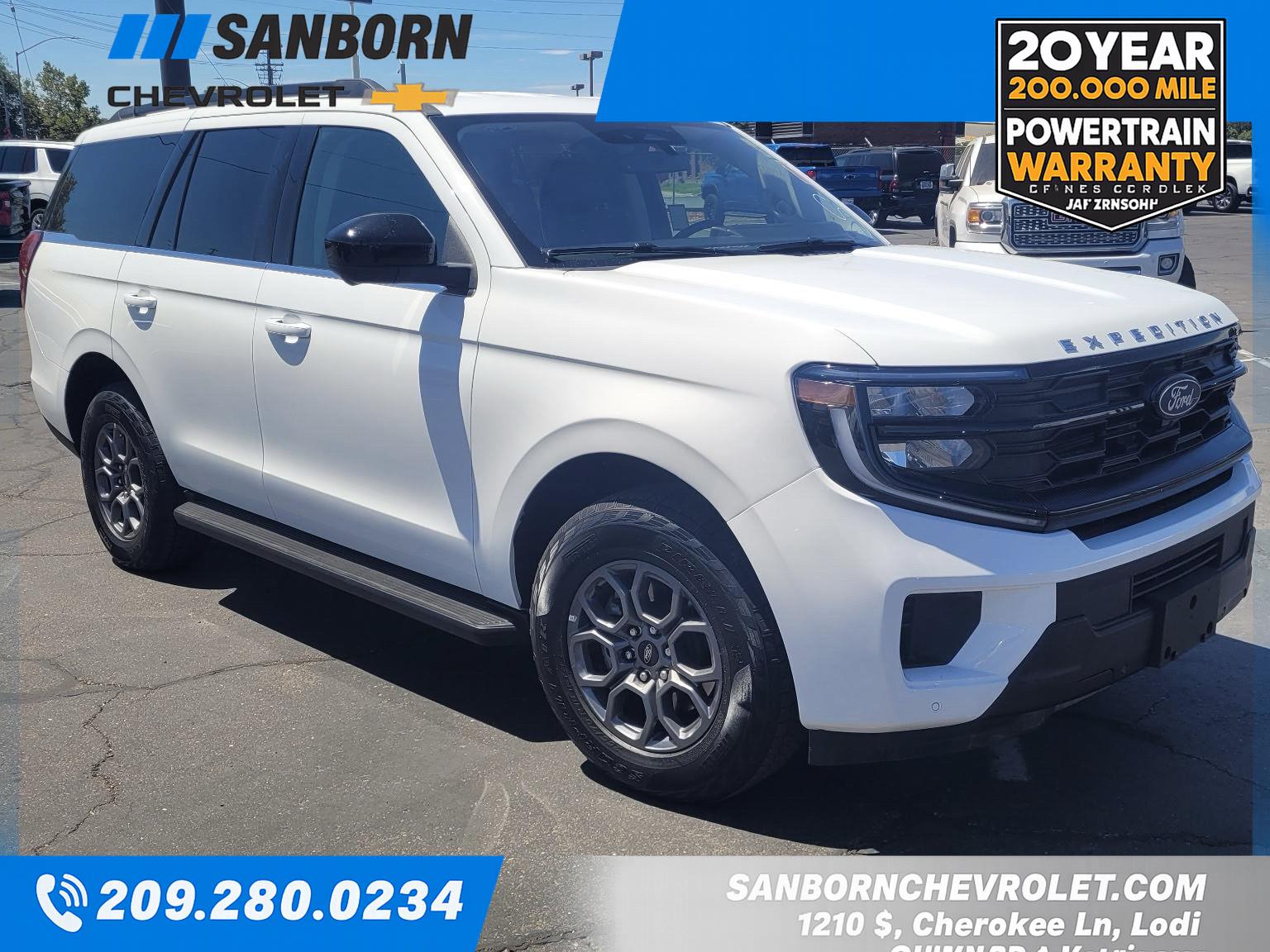 Oxford White 2025 Ford Expedition SUV / Crossover Four-Wheel Drive Automatic