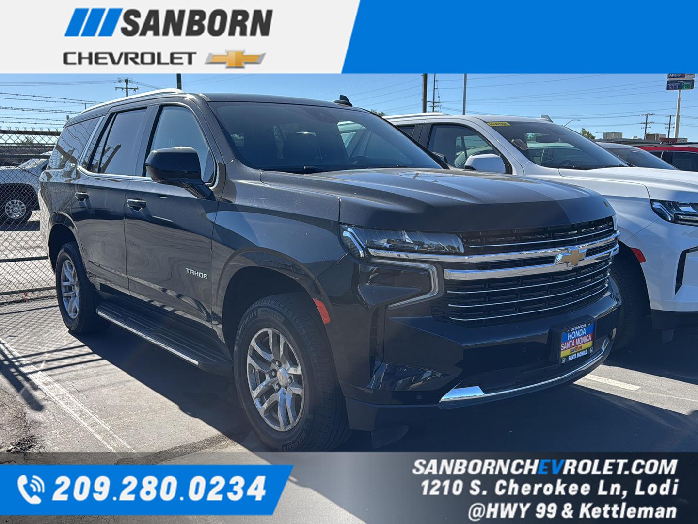 Black 2023 Chevrolet Tahoe SUV / Crossover 4X2 Automatic