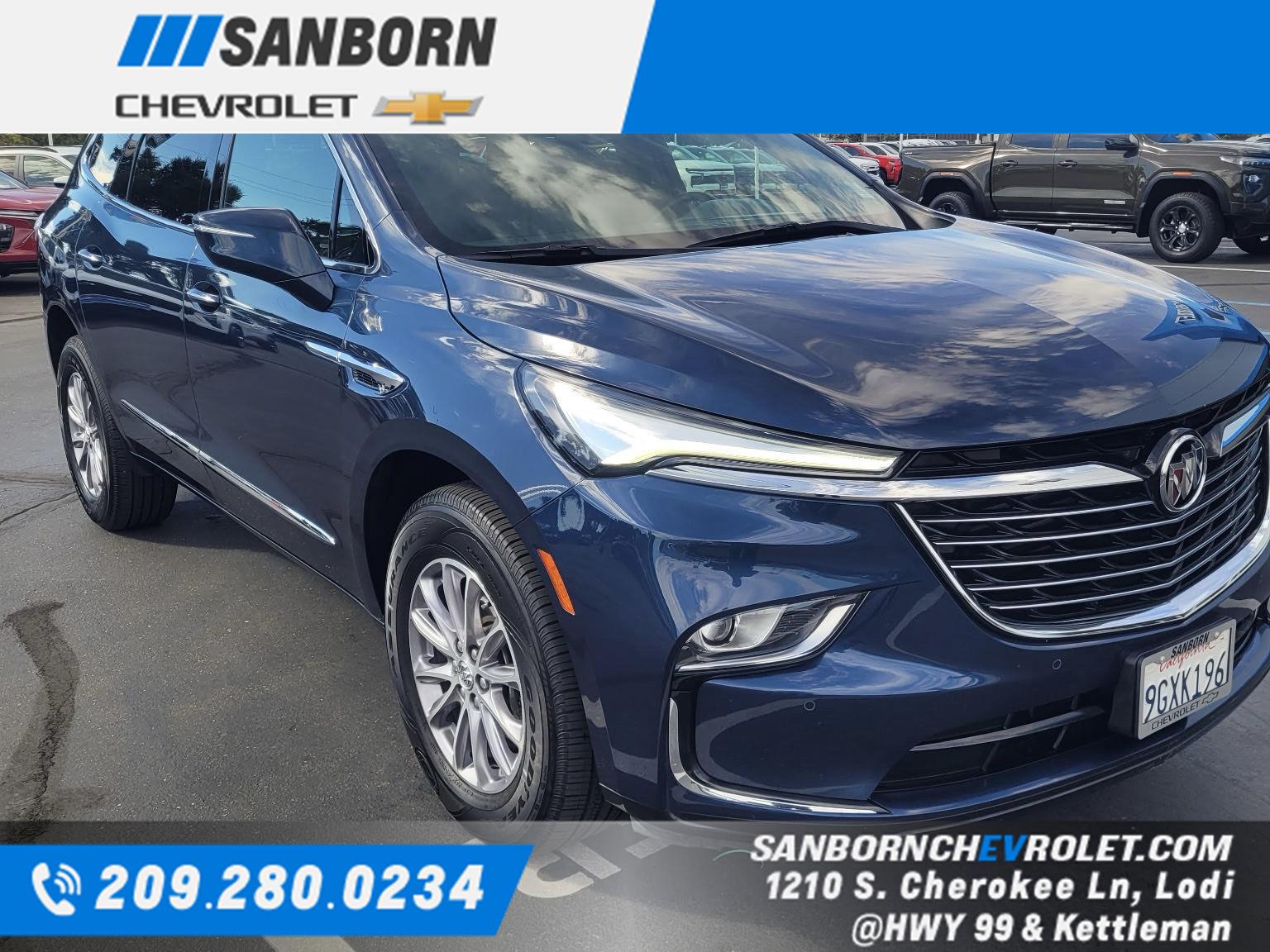 Emperor Blue Metallic 2023 Buick Enclave SUV / Crossover Front-Wheel Drive 9-Speed Automatic