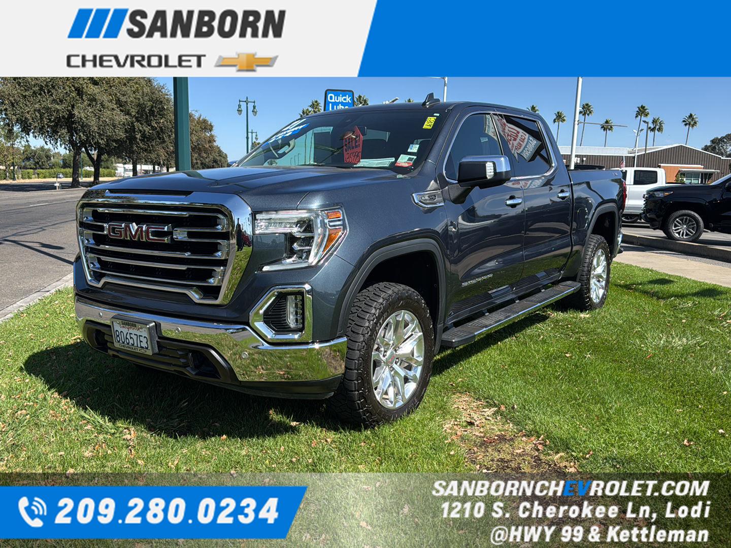 2021 GMC Sierra 1500 SLT Crew Cab 4WD