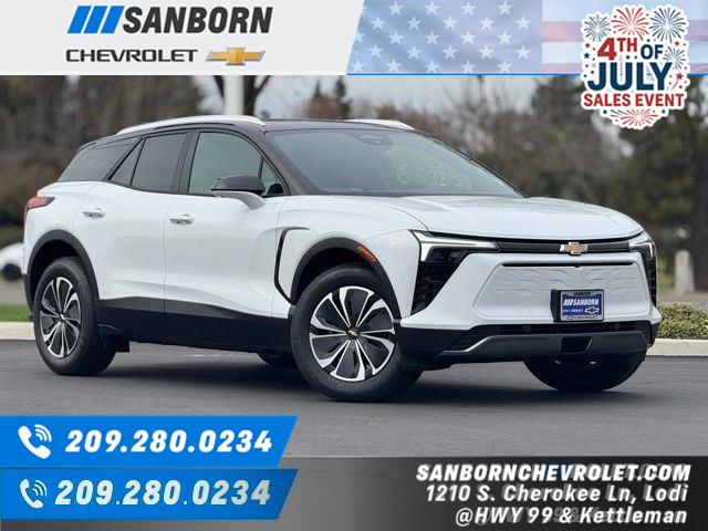 Summit White 2025 Chevrolet Blazer EV SUV / Crossover Front-Wheel Drive Automatic
