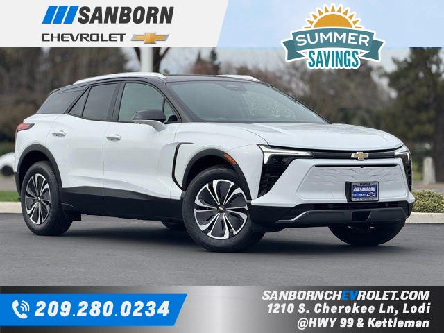 Summit White 2025 Chevrolet Blazer EV LT RWD SUV / Crossover Front-Wheel Drive Automatic