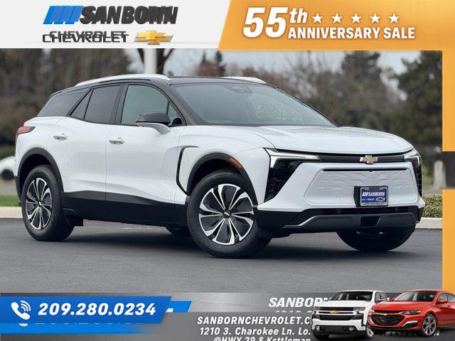 Summit White 2025 Chevrolet Blazer EV SUV / Crossover Front-Wheel Drive Automatic