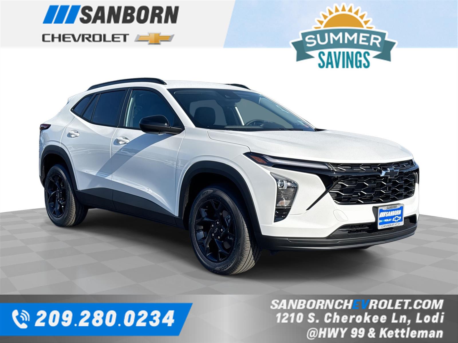 Summit White 2026 Chevrolet Trax LT FWD SUV / Crossover Front-Wheel Drive 6-Speed Automatic