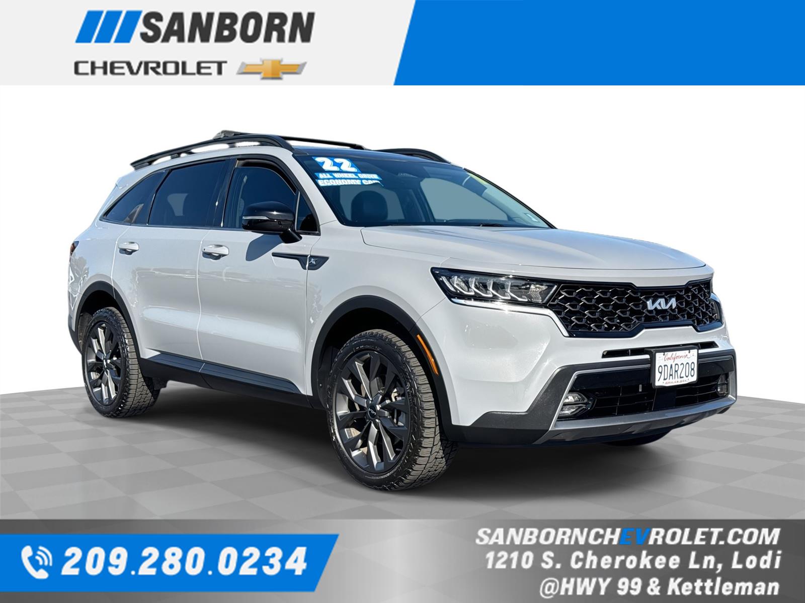 Wolf Gray 2022 Kia Sorento X-Line EX AWD SUV / Crossover All-Wheel Drive 8-Speed Automatic