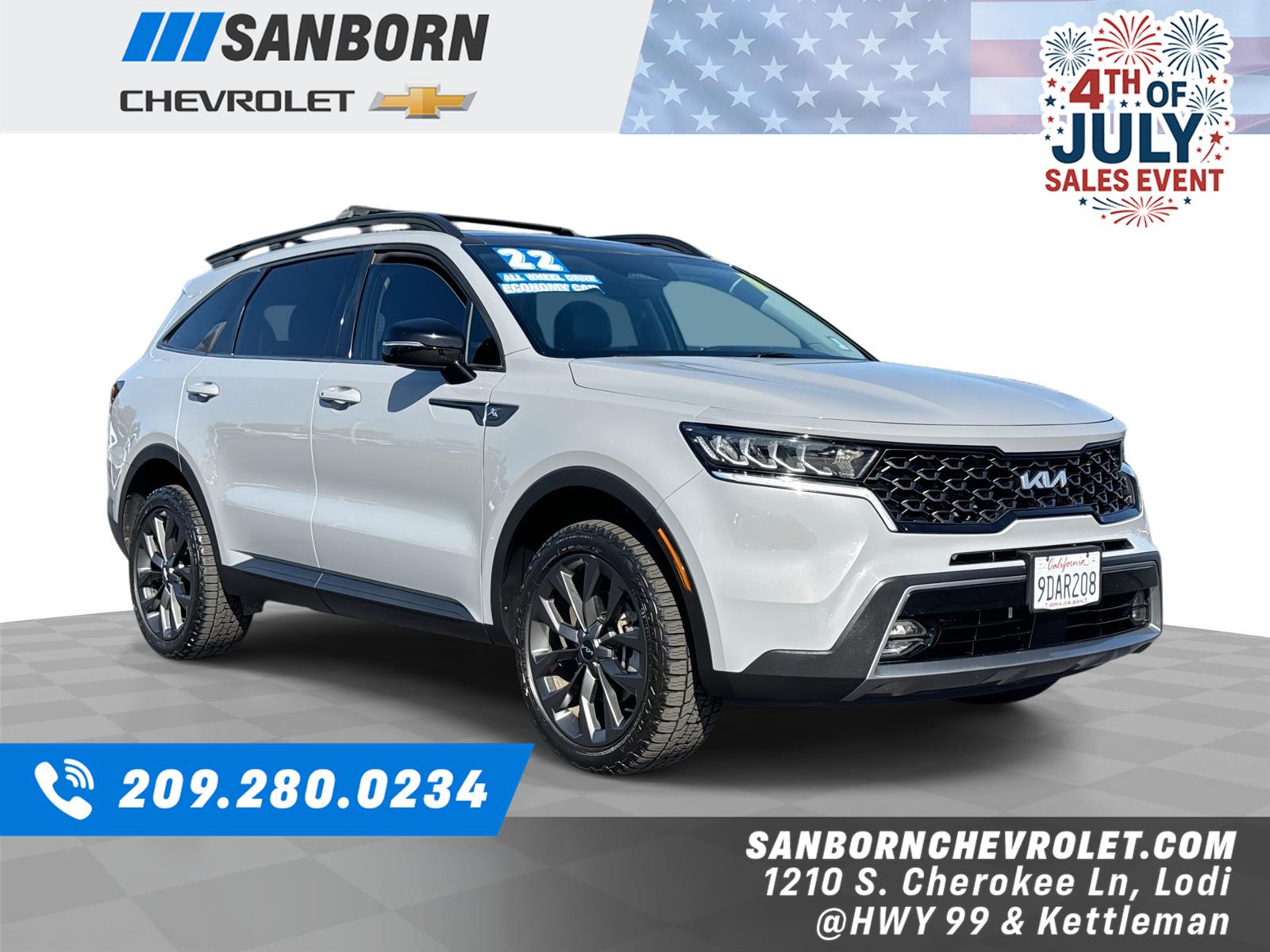 Wolf Gray 2022 Kia Sorento SUV / Crossover All-Wheel Drive 8-Speed Automatic