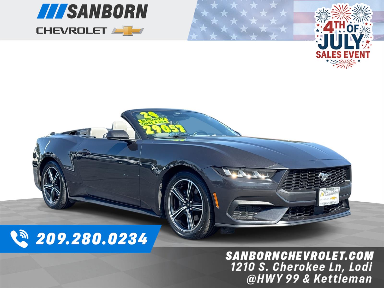 2024 Ford Mustang EcoBoost Premium Convertible RWD