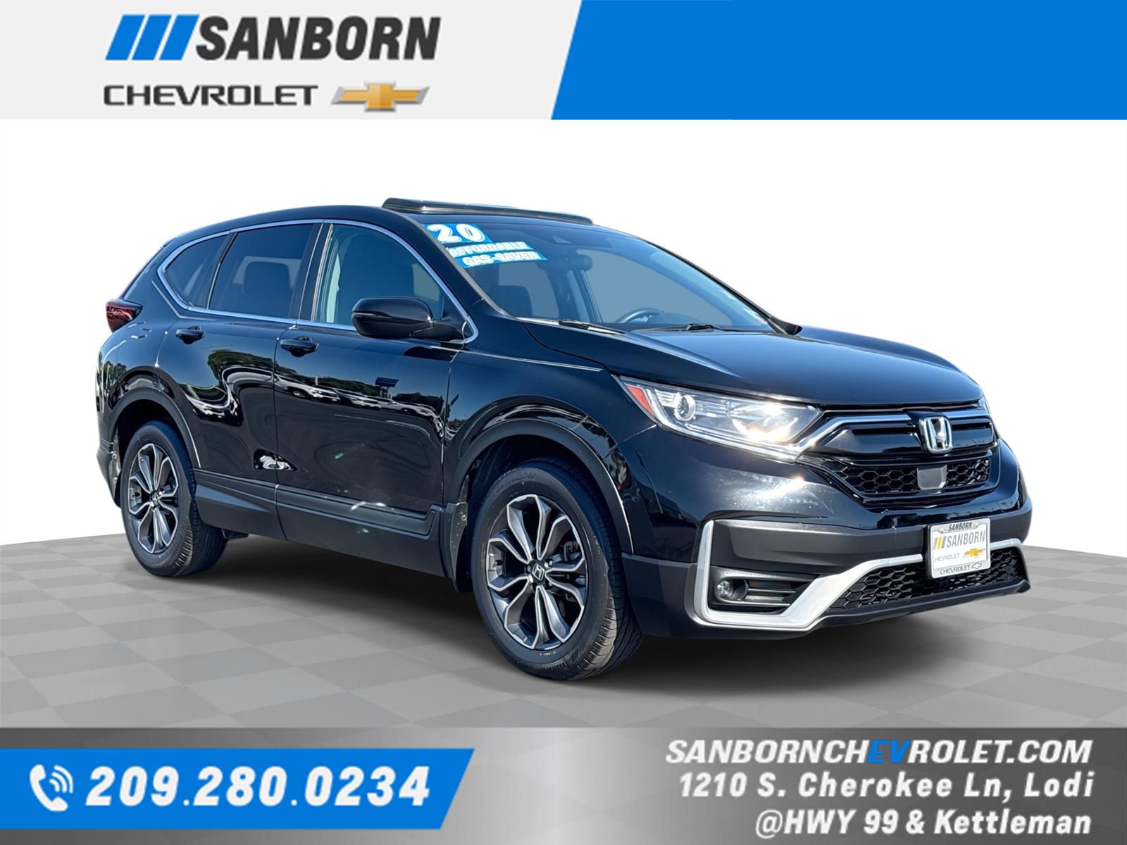Crystal Black Pearl 2020 Honda CR-V SUV / Crossover Front-Wheel Drive Continuously Variable Transmission