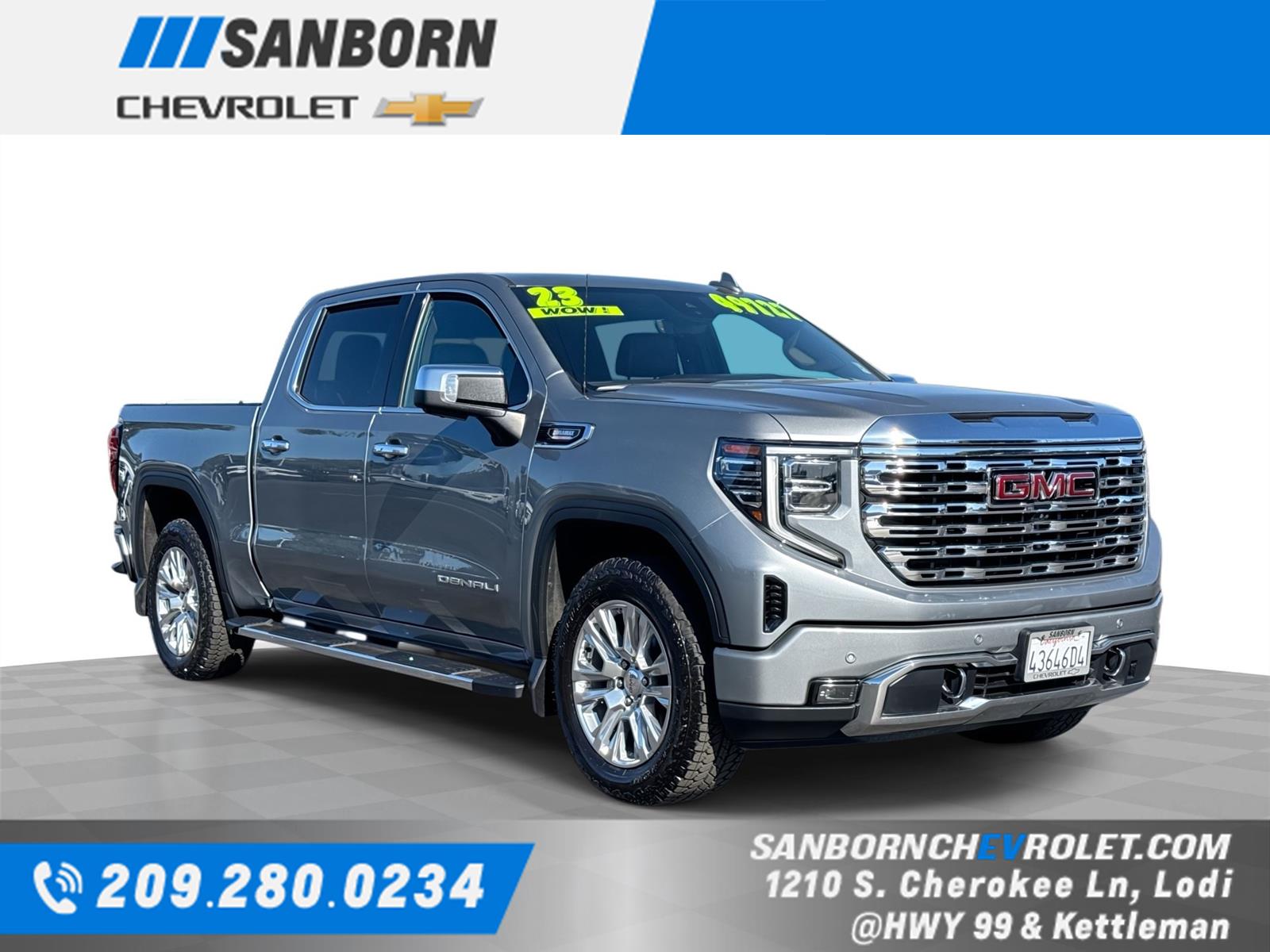  2023 GMC Sierra 1500 Pickup Truck Four-Wheel Drive 