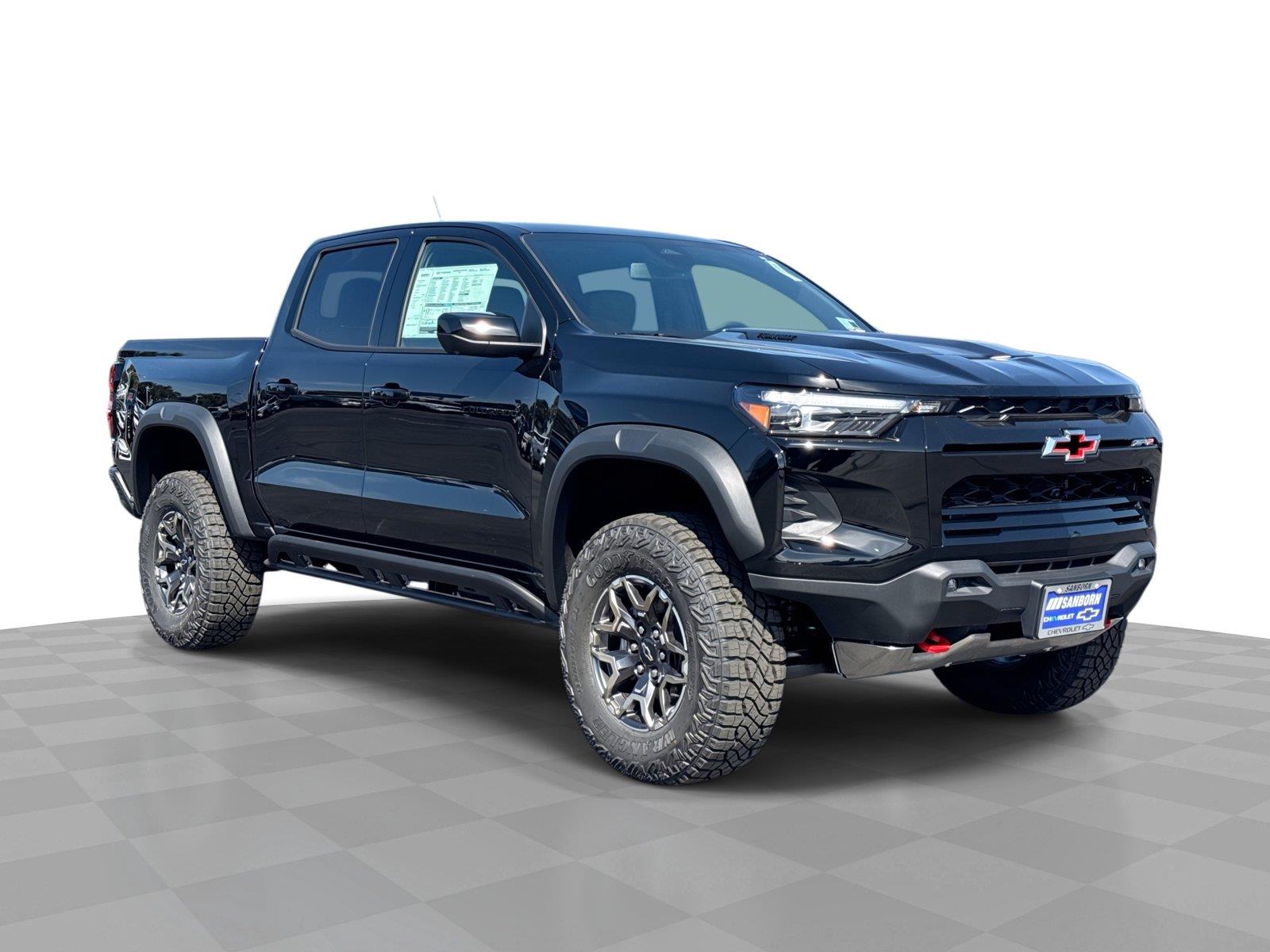Black 2026 Chevrolet Colorado Pickup Truck Four-Wheel Drive 8-Speed Automatic