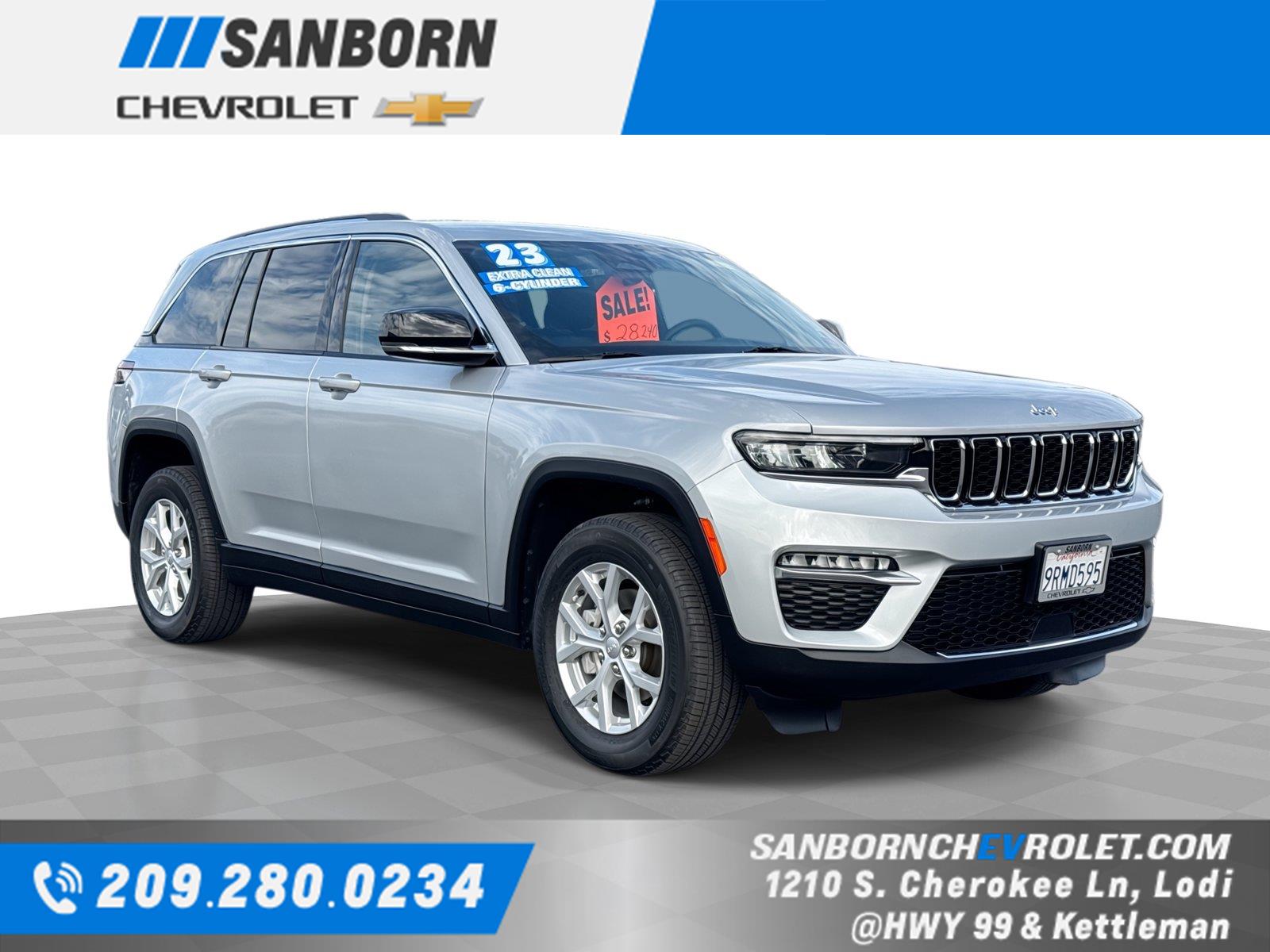 Silver Zynith 2023 Jeep Grand Cherokee SUV / Crossover 4X2 8-Speed Automatic
