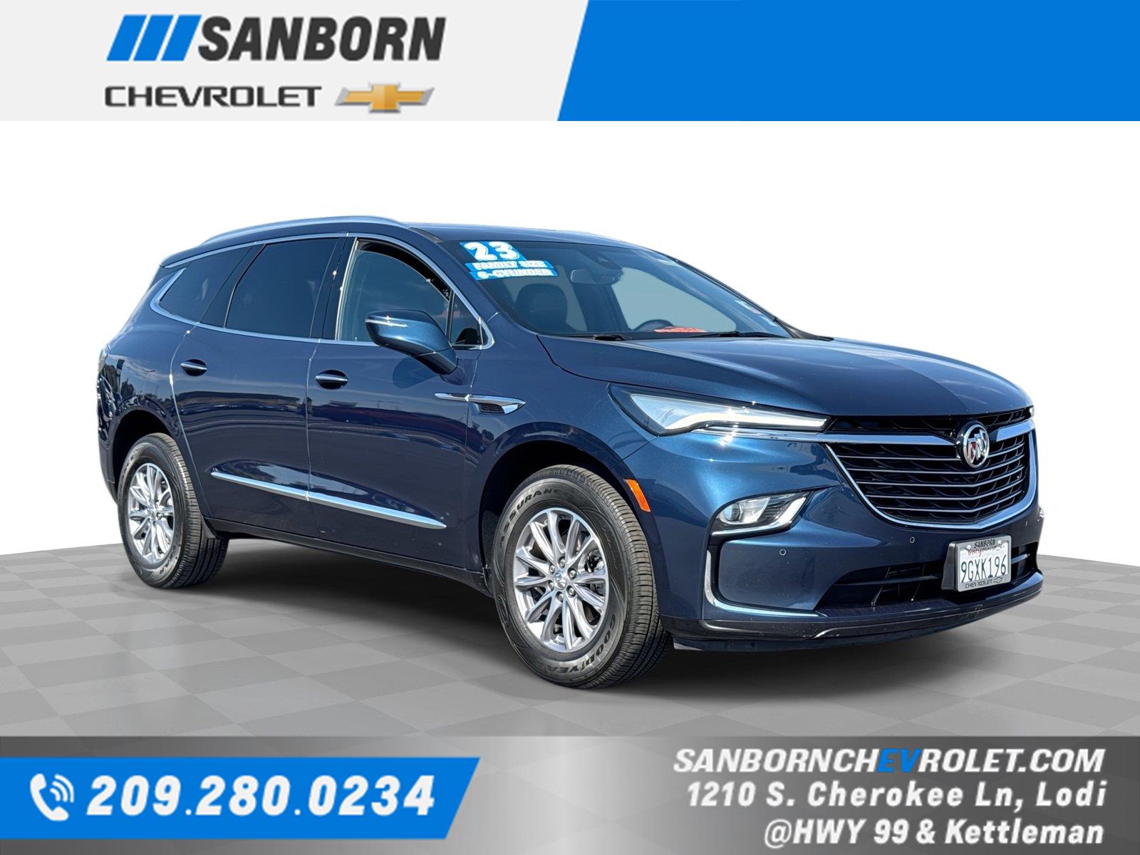 Emperor Blue Metallic 2023 Buick Enclave SUV / Crossover Front-Wheel Drive 9-Speed Automatic