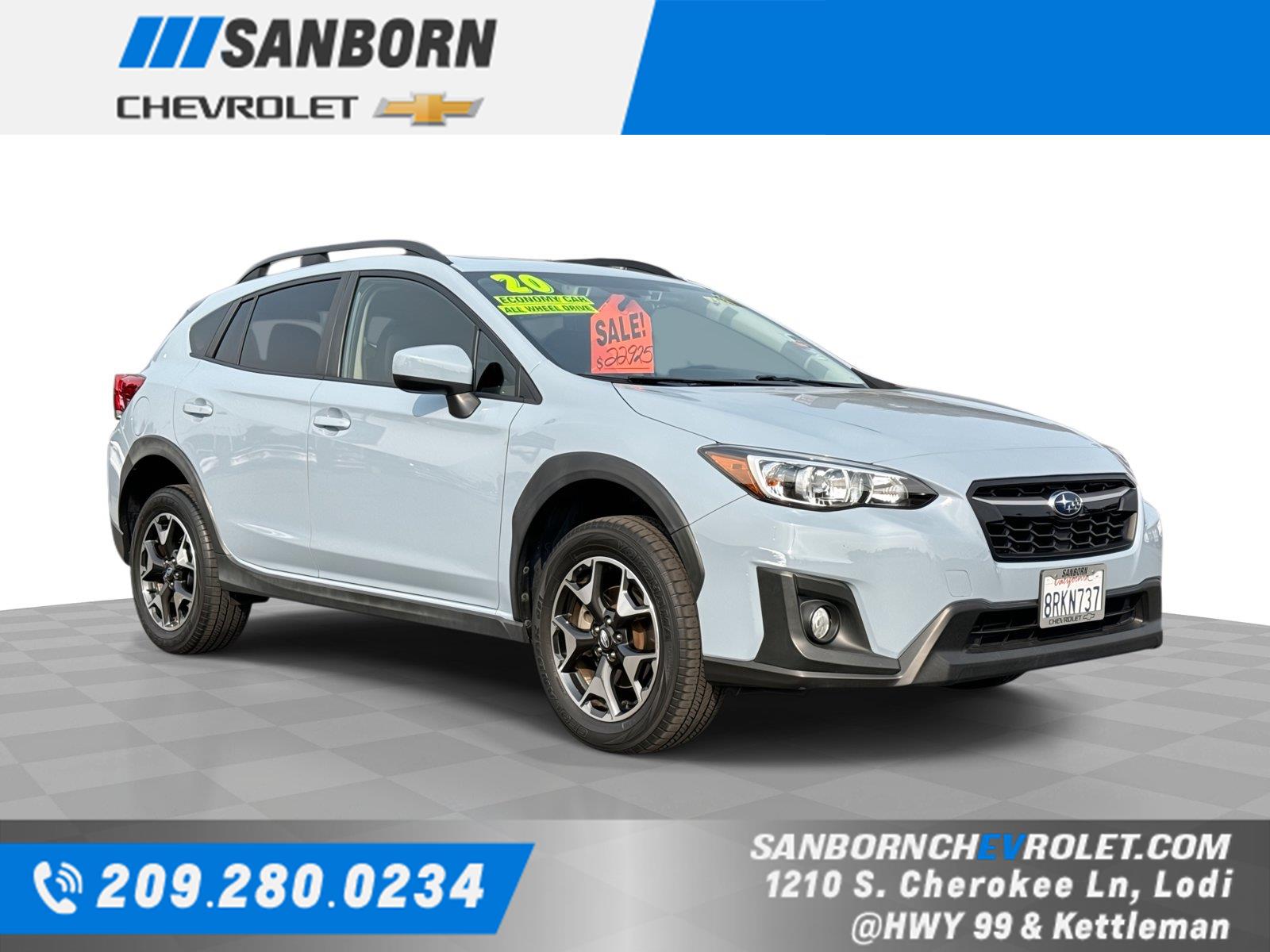 Cool Gray Khaki 2020 Subaru Crosstrek SUV / Crossover All-Wheel Drive Continuously Variable Transmission