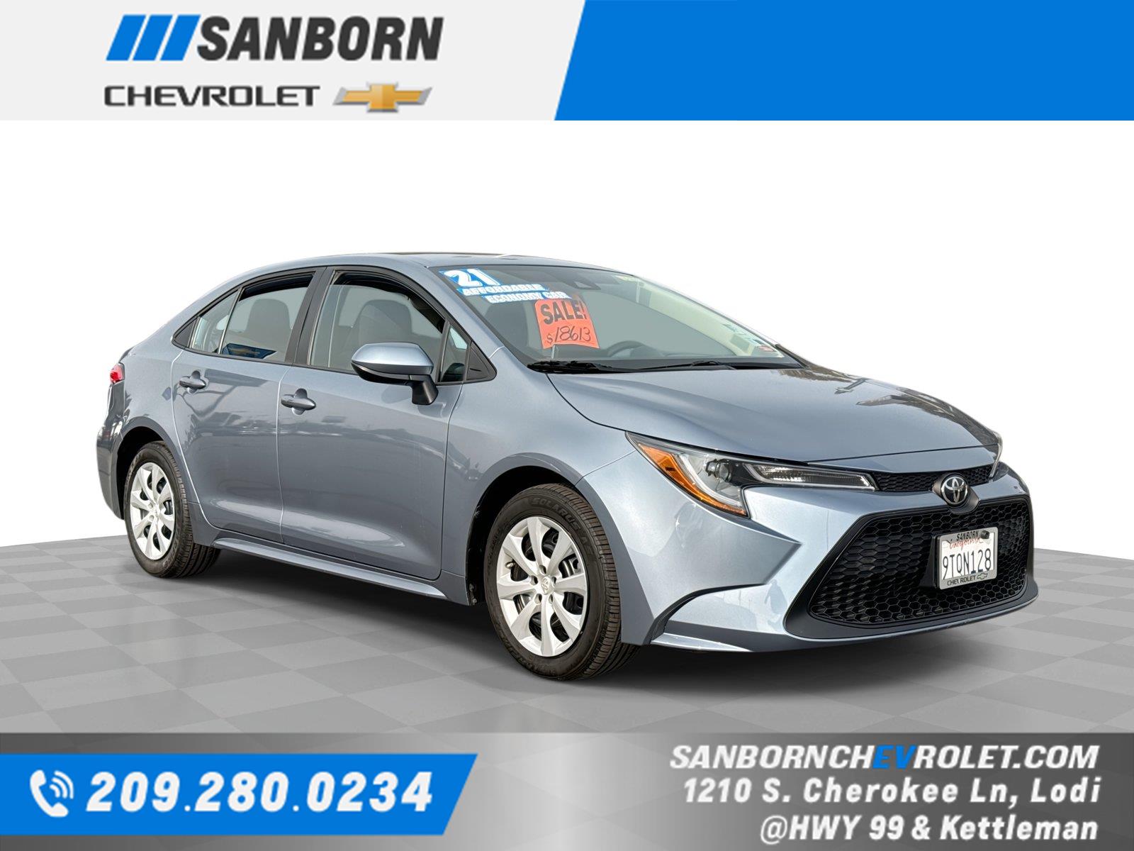 2021 Toyota Corolla Gris (Celestite Gray Metallic) Sedán Tracción delantera Transmisión variable continua