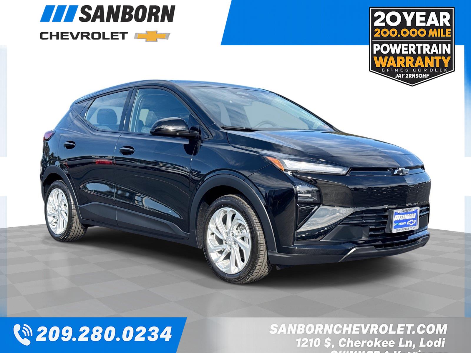 Mosaic Black Metallic 2027 Chevrolet Bolt SUV / Crossover Front-Wheel Drive Automatic