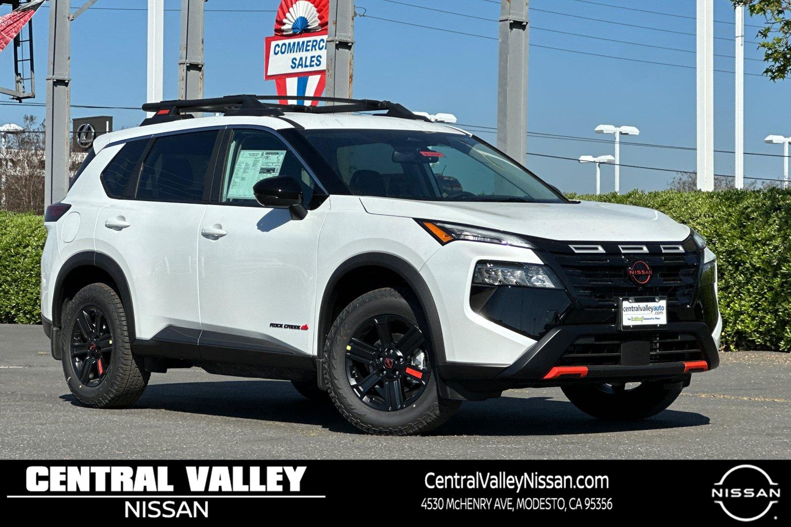 Everest White Pearl Tricoat 2026 Nissan Rogue SUV / Crossover All-Wheel Drive Continuously Variable Transmission