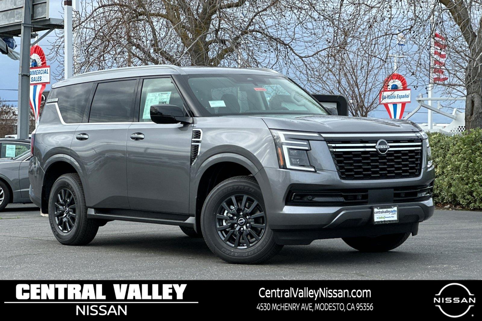 Gray (Gun Metallic) 2026 Nissan Armada SUV / Crossover Four-Wheel Drive Automatic