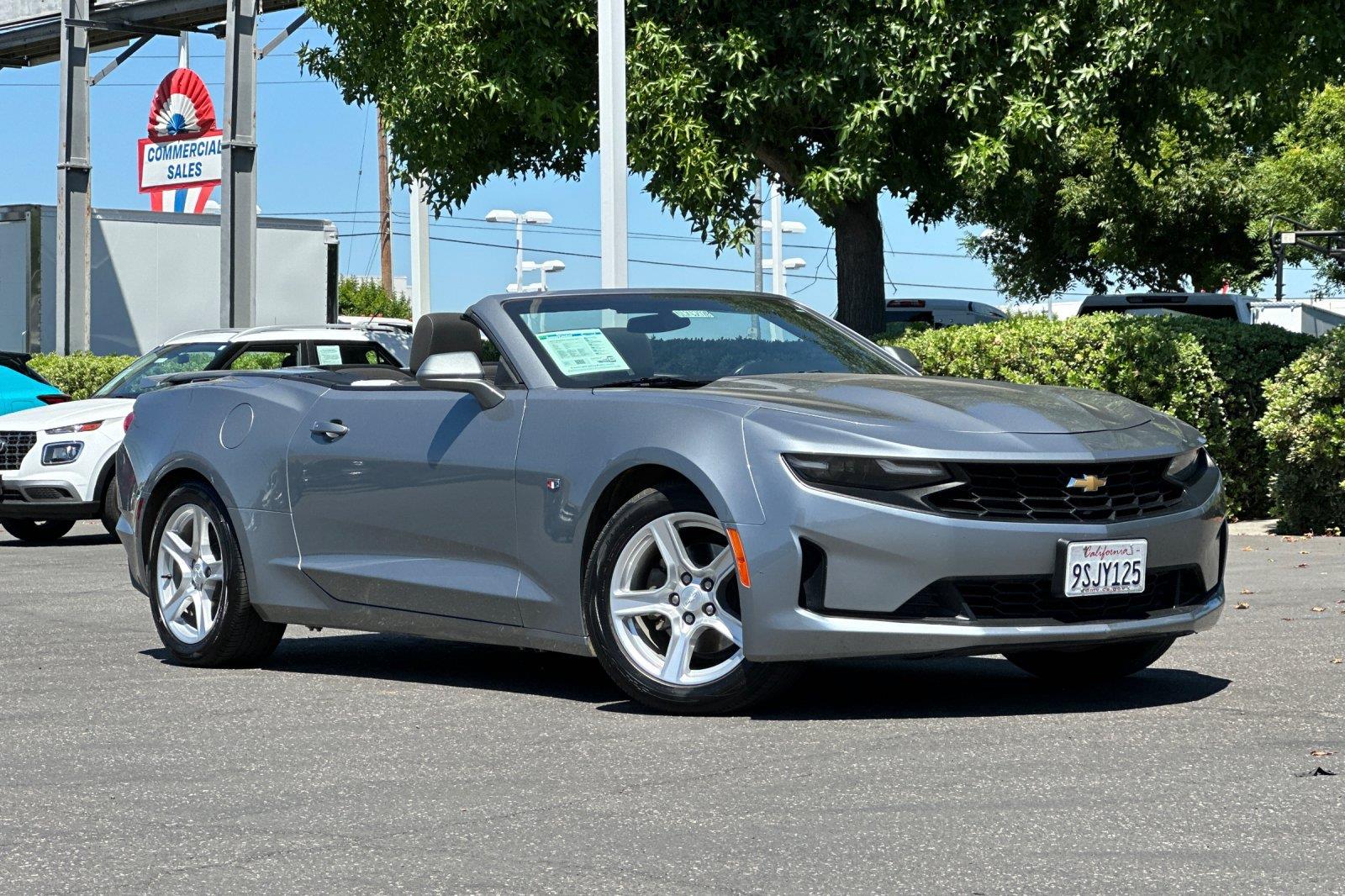 Gray 2023 Chevrolet Camaro Convertible Rear-Wheel Drive Automatic