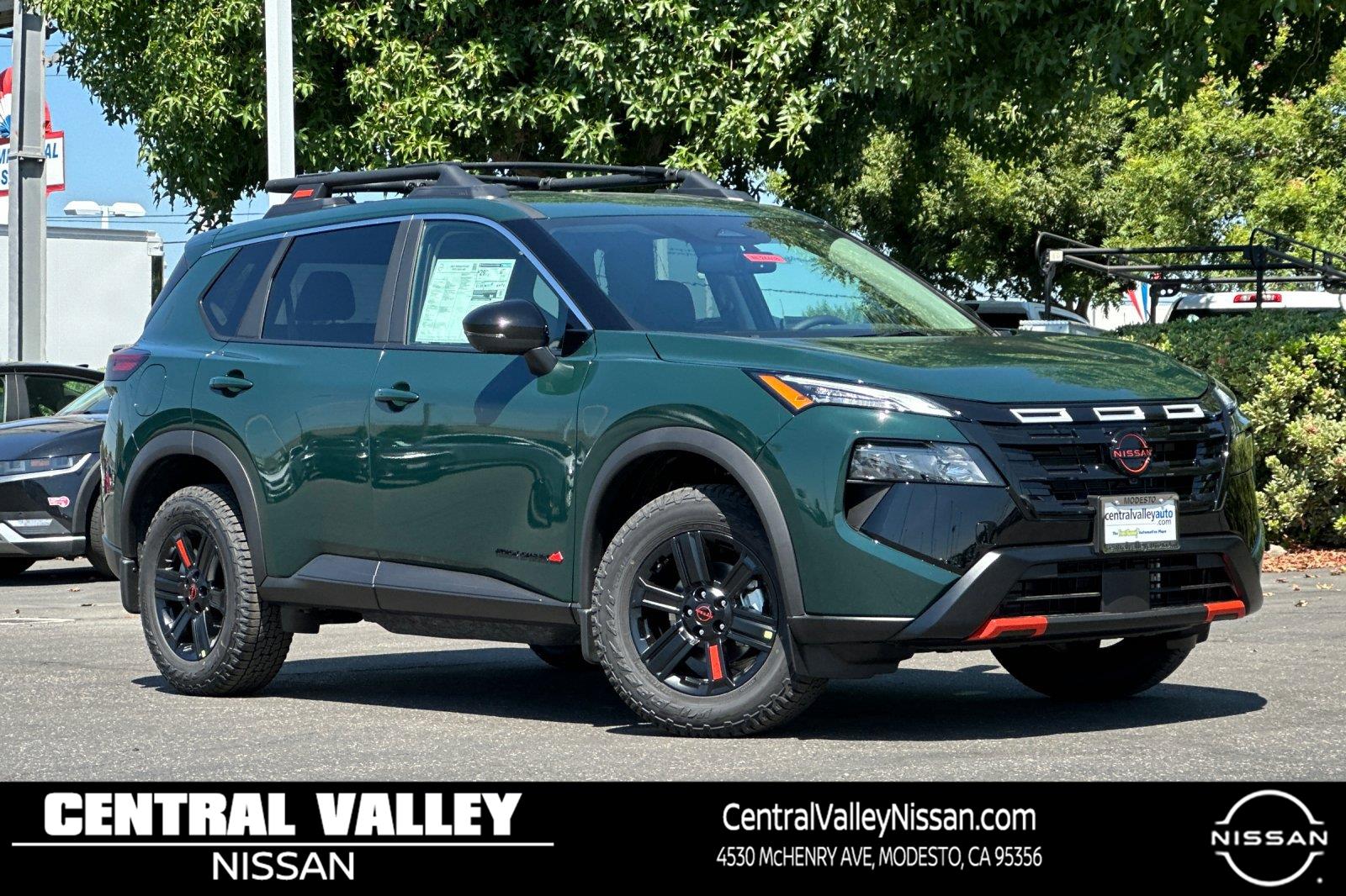 Black (Obsidian Green) 2026 Nissan Rogue SUV / Crossover All-Wheel Drive Continuously Variable Transmission