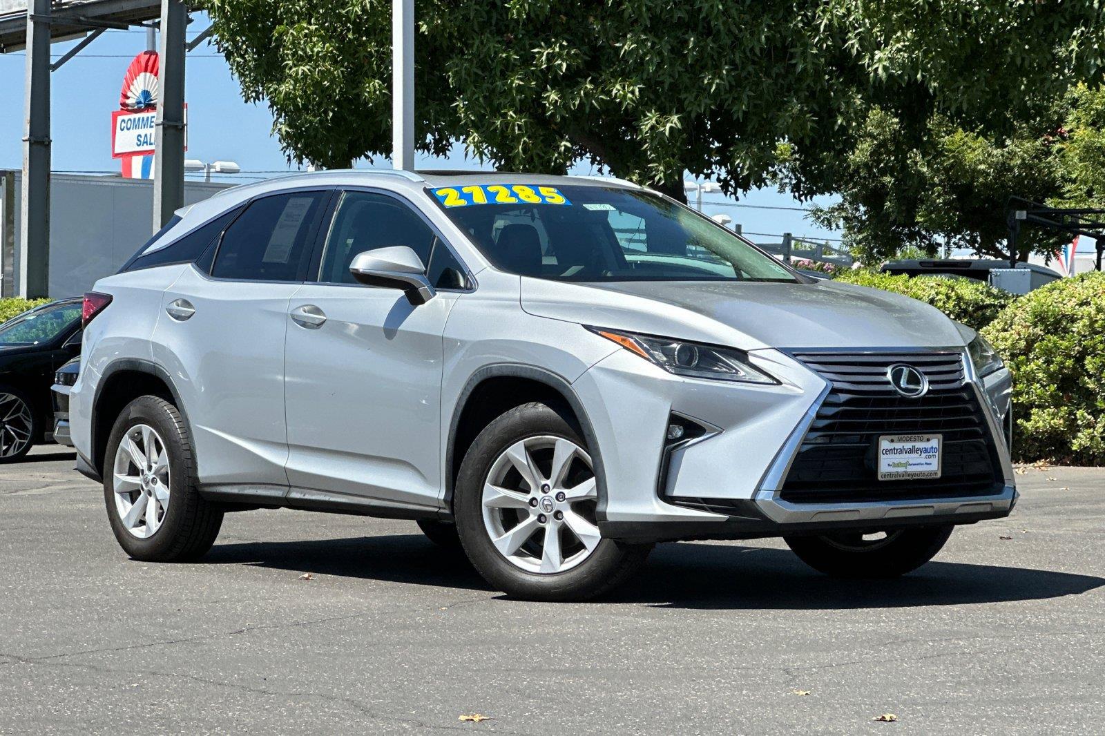 Silver Lining Metallic 2016 Lexus RX SUV / Crossover All-Wheel Drive Automatic
