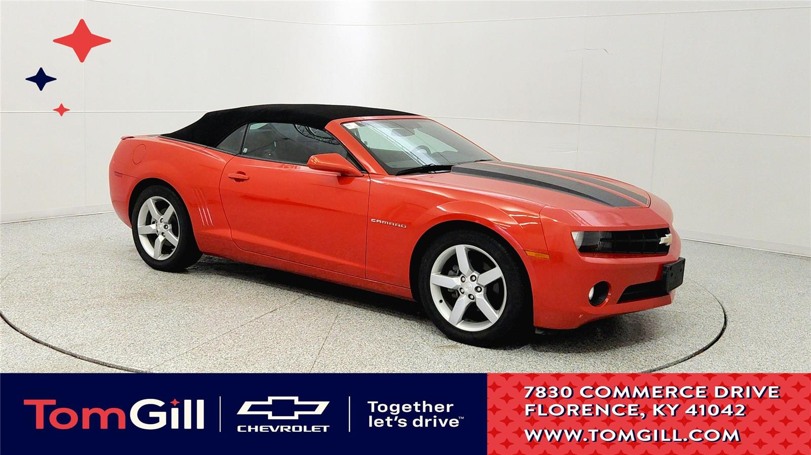 2013 Chevrolet Camaro 2LT Convertible RWD