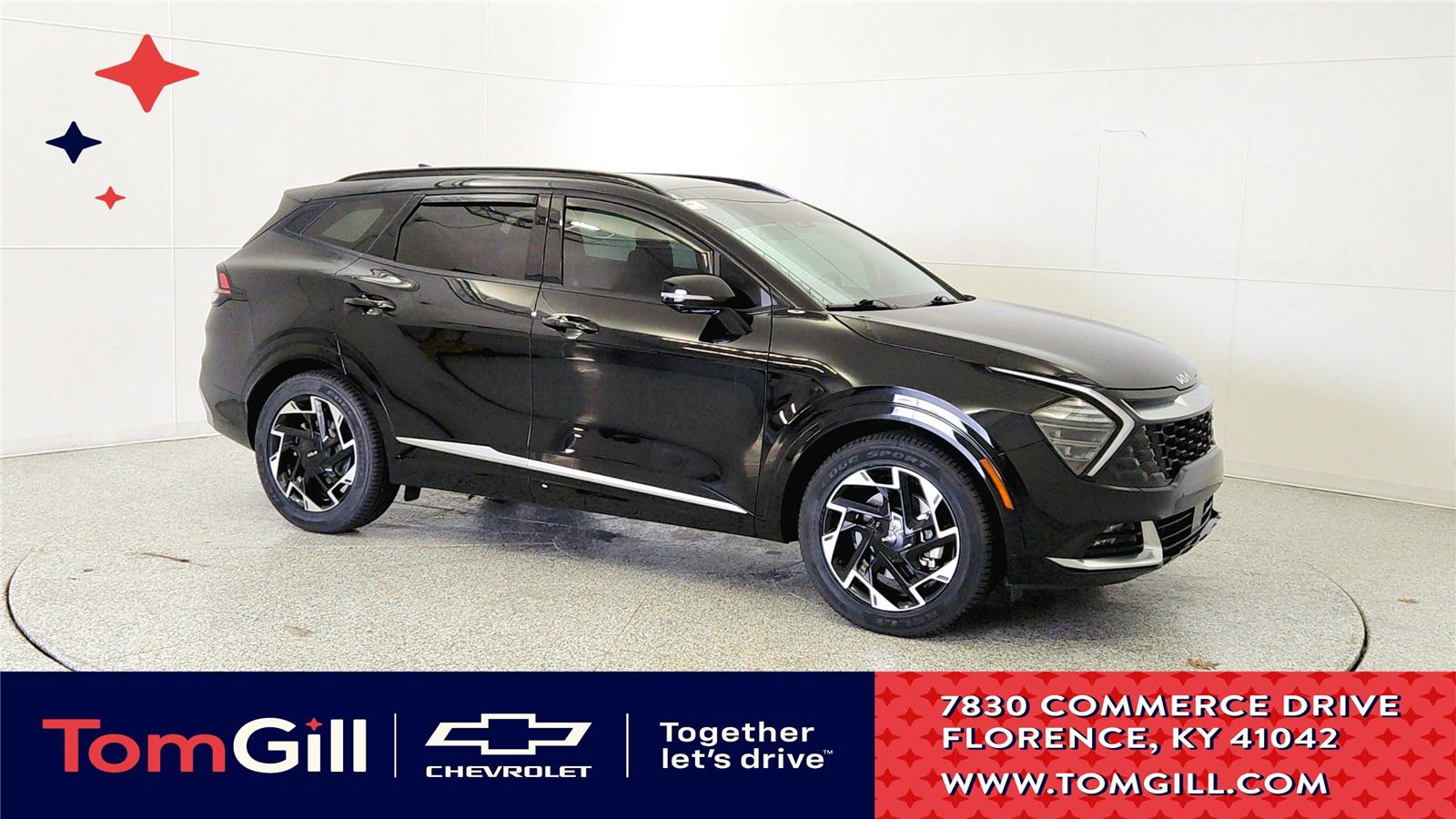 Ebony Black 2023 Kia Sportage SX Prestige FWD SUV / Crossover Front-Wheel Drive 8-Speed Automatic