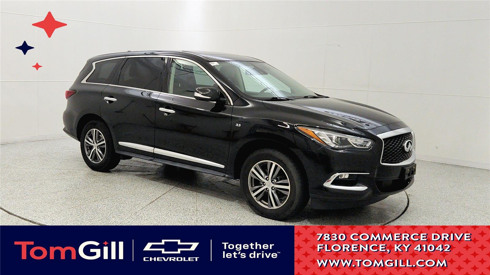 Black Obsidian 2020 INFINITI QX60 Pure AWD SUV / Crossover All-Wheel Drive Continuously Variable Transmission