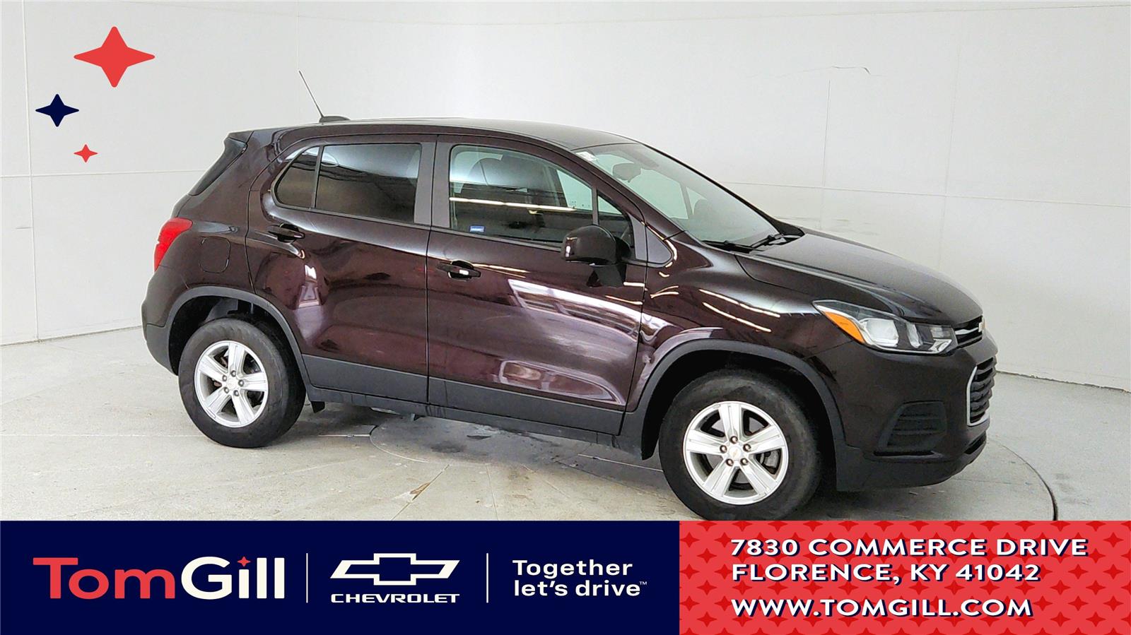 Black Cherry Metallic 2021 Chevrolet Trax LS AWD SUV / Crossover All-Wheel Drive 6-Speed Automatic