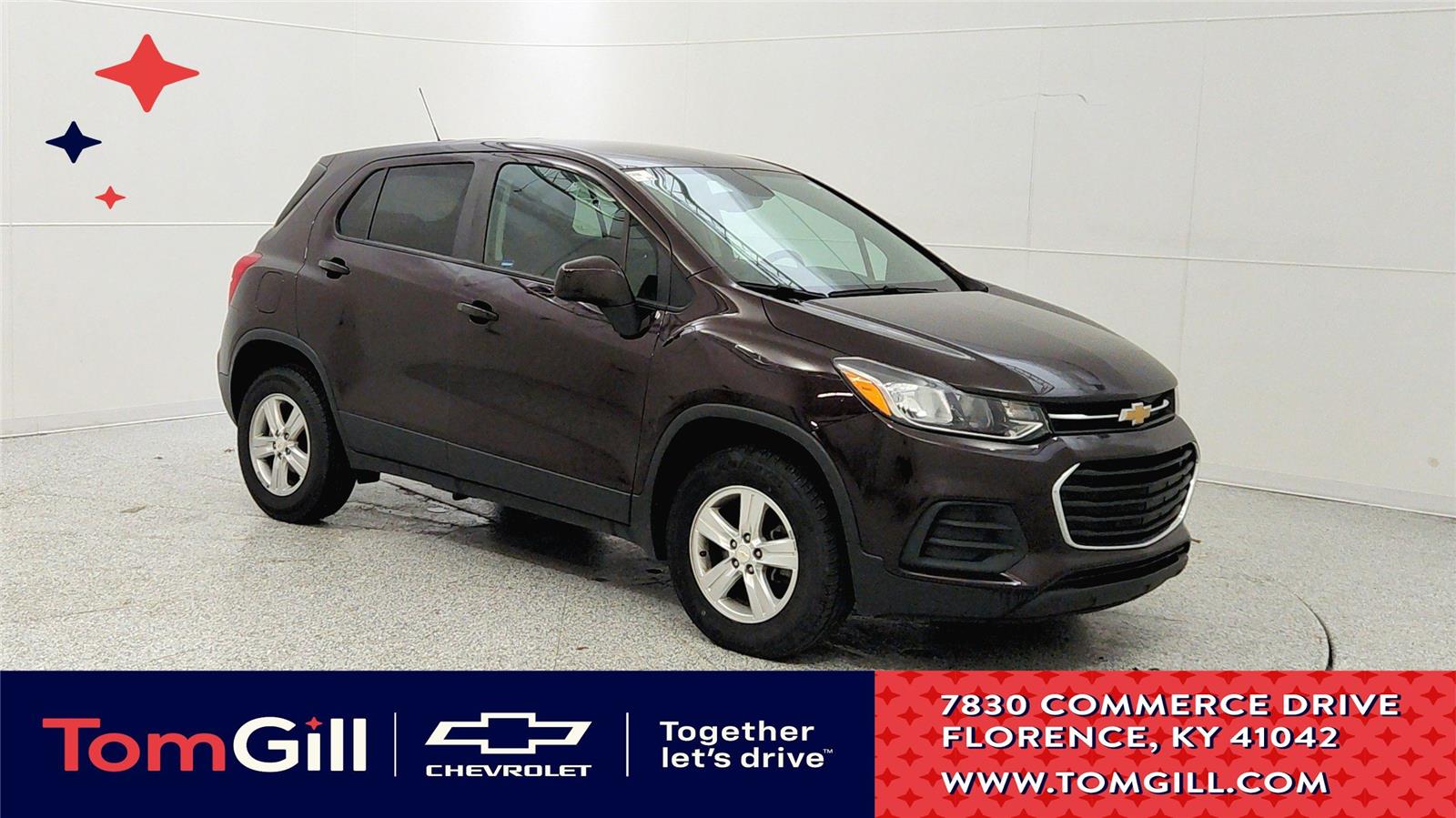 Black Cherry Metallic 2021 Chevrolet Trax LS AWD SUV / Crossover All-Wheel Drive 6-Speed Automatic