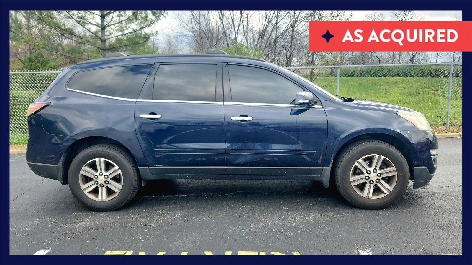 Blue Velvet Metallic 2015 Chevrolet Traverse 1LT FWD SUV / Crossover Front-Wheel Drive 6-Speed Automatic