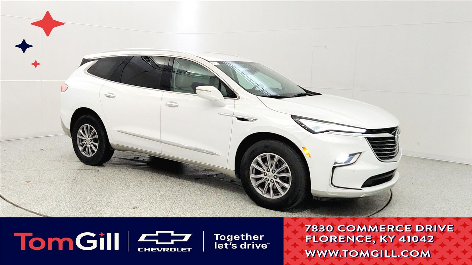 Summit White 2024 Buick Enclave Essence FWD SUV / Crossover Front-Wheel Drive 9-Speed Automatic