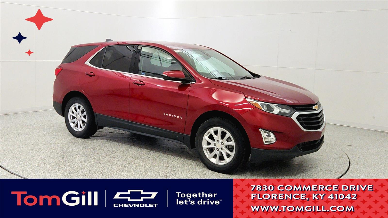 Cajun Red Tintcoat 2019 Chevrolet Equinox 1.5T LT FWD SUV / Crossover Front-Wheel Drive 6-Speed Automatic Overdrive