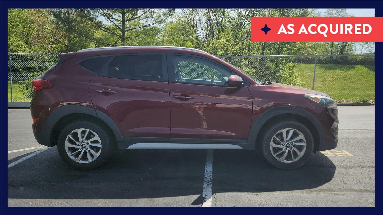 Red (Ruby Wine) 2017 Hyundai Tucson 2.0L SE FWD SUV / Crossover Front-Wheel Drive 6-Speed Automatic
