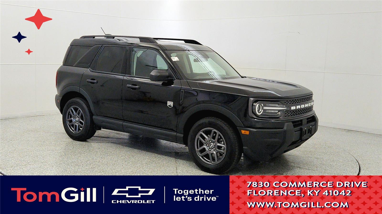 Shadow Black 2025 Ford Bronco Sport Big Bend AWD SUV / Crossover All-Wheel Drive 8-Speed Automatic