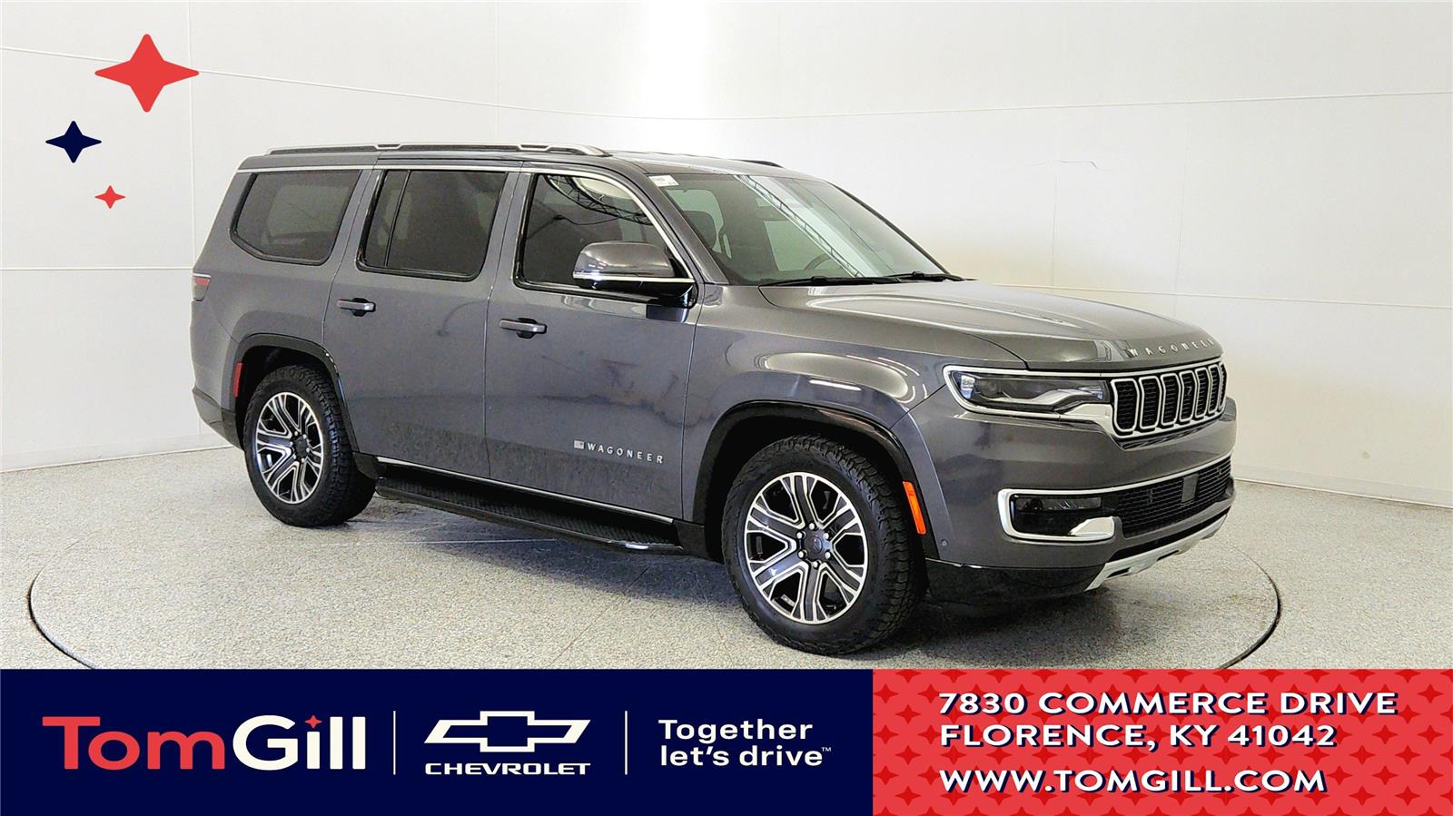 Baltic Gray Metallic Clearcoat 2022 Jeep Wagoneer Series III 4WD SUV / Crossover Four-Wheel Drive 8-Speed Automatic