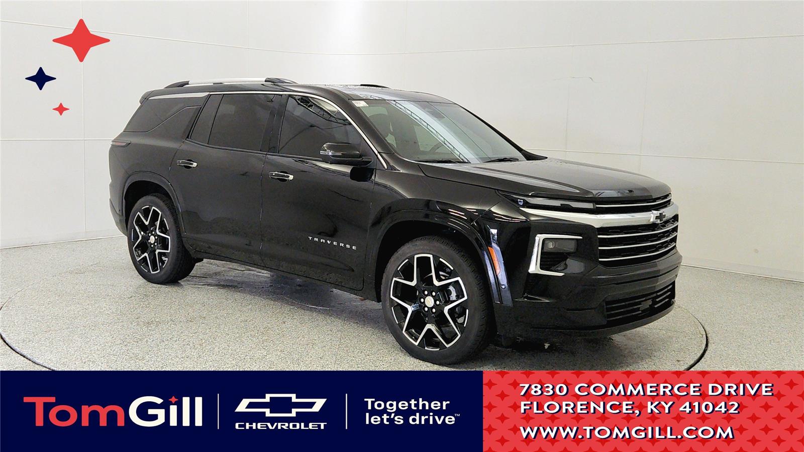 Mosaic Black Metallic 2025 Chevrolet Traverse High Country AWD SUV / Crossover Four-Wheel Drive 8-Speed Automatic