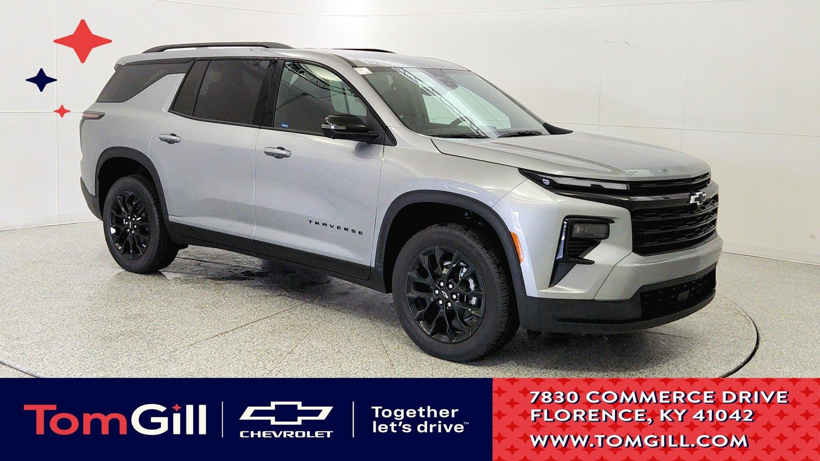 Sterling Gray Metallic 2026 Chevrolet Traverse SUV / Crossover Four-Wheel Drive 8-Speed Automatic