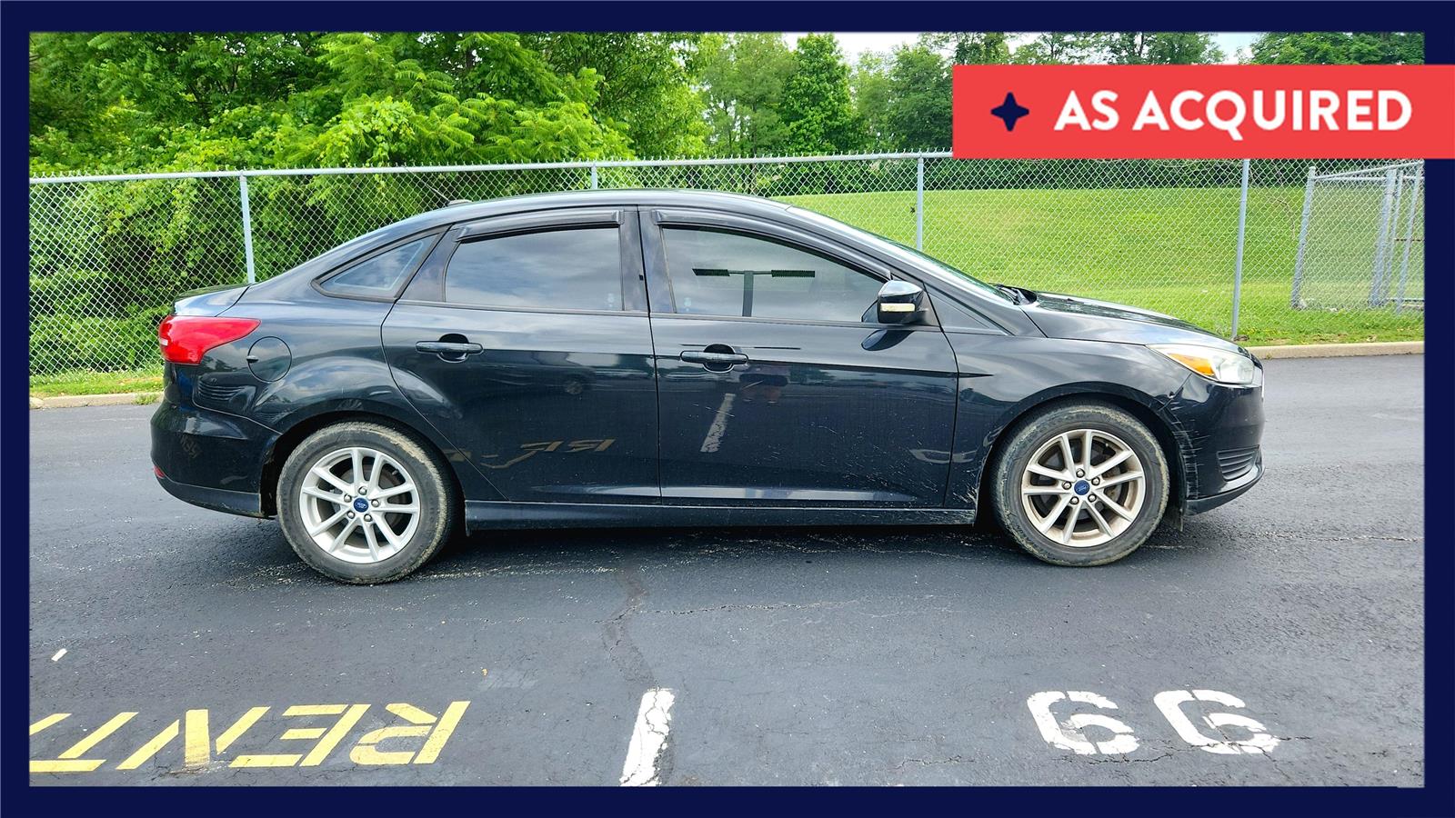 Tuxedo Black 2015 Ford Focus SE Sedan Front-Wheel Drive 6-Speed Automatic
