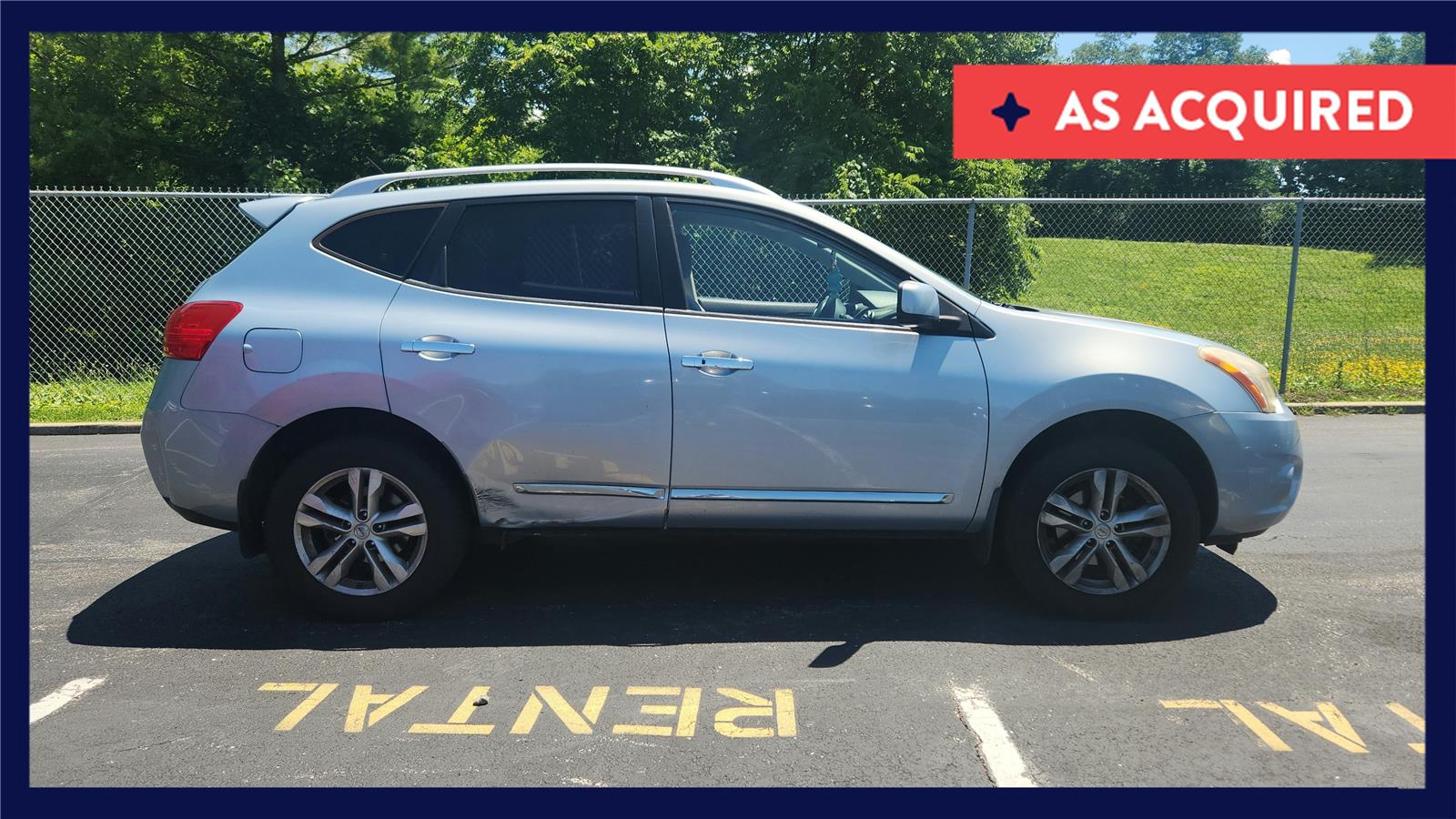Gray (Frosted Steel) 2012 Nissan Rogue SUV / Crossover Front-Wheel Drive Continuously Variable Transmission