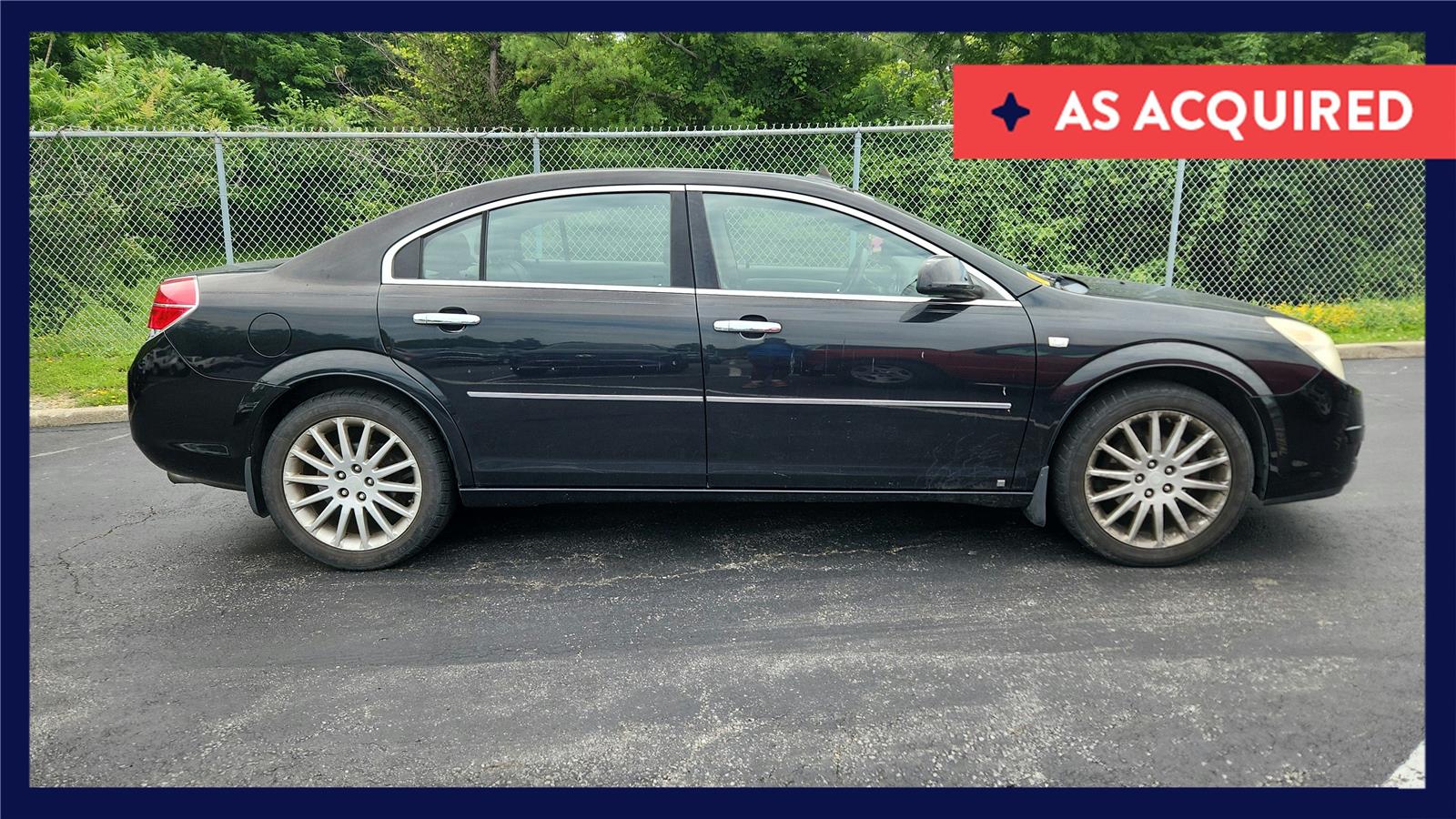Carbon Flash 2008 Saturn Aura Sedan Front-Wheel Drive 6-Speed Automatic