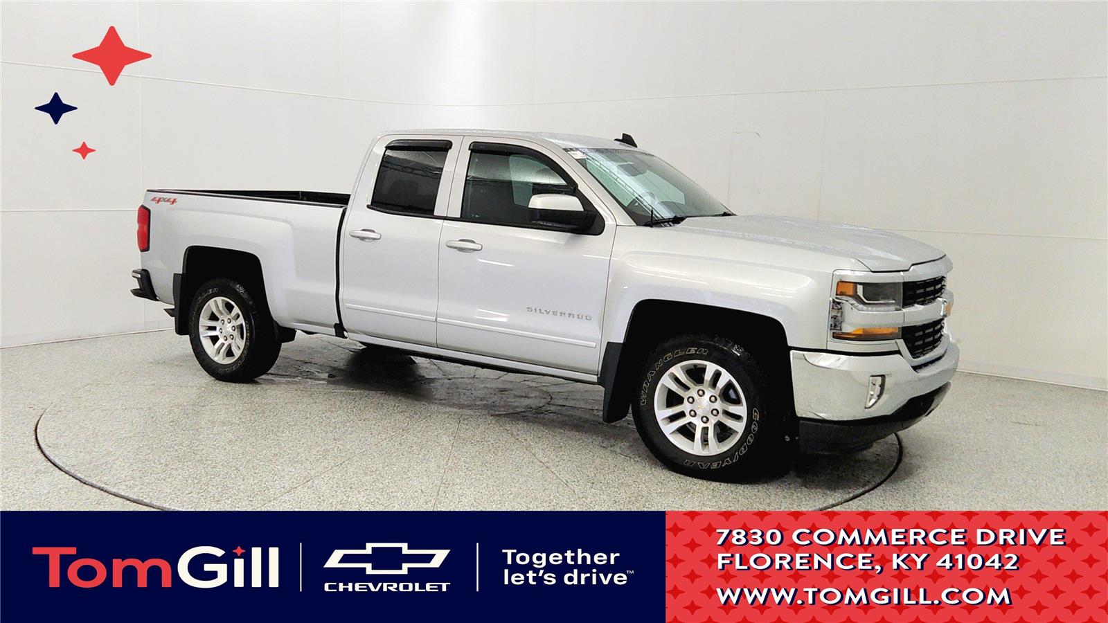  2016 Chevrolet Silverado 1500 LT Double Cab 4WD   