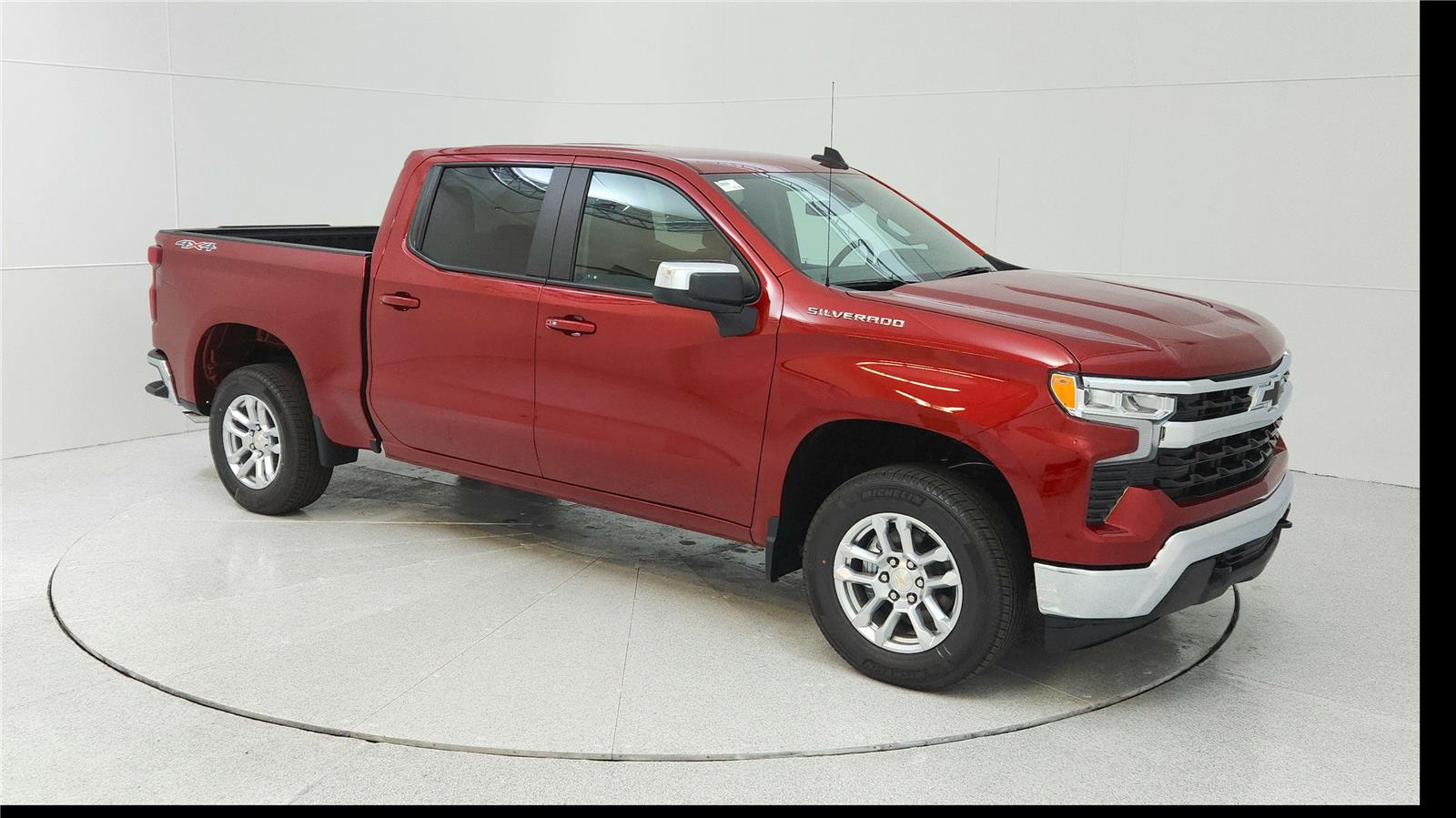 Radiant Red Tintcoat 2023 Chevrolet Silverado 1500 Pickup Truck Four-Wheel Drive Automatic